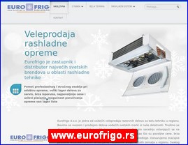 Bela tehnika, Srbija, www.eurofrigo.rs