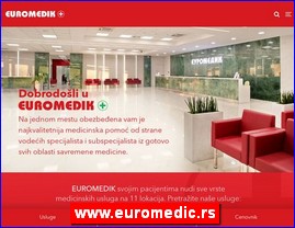 Clinics, doctors, hospitals, spas, Serbia, www.euromedic.rs