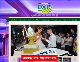 Catering, organization of celebrations, organization of weddings, www.exitwest.rs