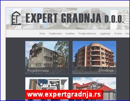 Građevinske firme, Srbija, www.expertgradnja.rs