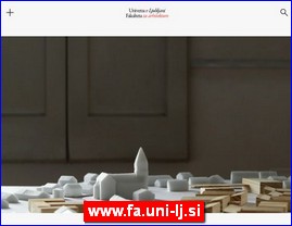 Architecture, design, www.fa.uni-lj.si