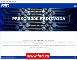 Automobili, servisi, delovi, www.fad.rs