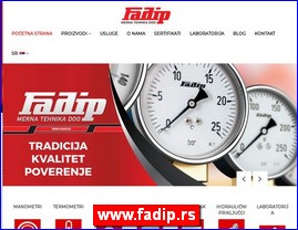 Sanitaries, plumbing, www.fadip.rs