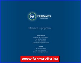 Drugs, preparations, pharmacies, www.farmavita.ba