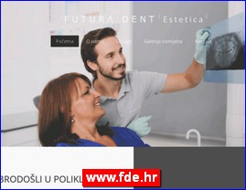 Stomatološke ordinacije, stomatolozi, zubari, www.fde.hr