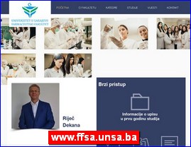 Lekovi, preparati, apoteke, www.ffsa.unsa.ba