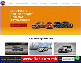 Cars, www.fiat.com.mk