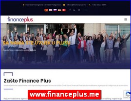 Knjigovodstvo, računovodstvo, www.financeplus.me