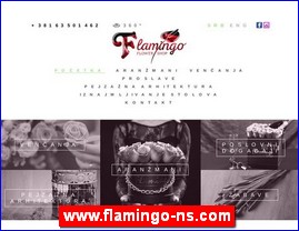 Catering, organization of celebrations, organization of weddings, www.flamingo-ns.com