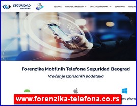 Forenzika mobilnih telefona, vraanje izbrisanih podataka sa mobilnog telefona, trajno brisanje podataka, otkrivanje pijunskih softvera, prenos podataka sa jednog telefona na drugi, Seguridad, Beograd, www.forenzika-telefona.co.rs