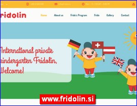 Foreign language schools, www.fridolin.si