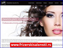 Frizeri, saloni lepote, kozmetiki saloni, www.frizerskisalonstil.rs