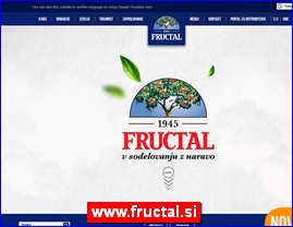 Juices, soft drinks, coffee, www.fructal.si