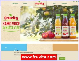 Juices, soft drinks, coffee, www.fruvita.com