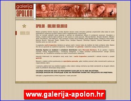 Picture galleries, painters, studios, painting, www.galerija-apolon.hr