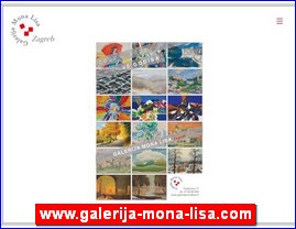 Picture galleries, painters, studios, painting, www.galerija-mona-lisa.com