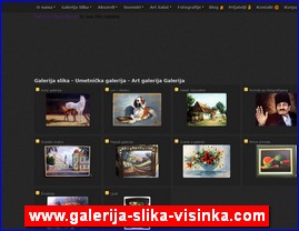 Picture galleries, painters, studios, painting, www.galerija-slika-visinka.com