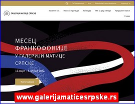 Picture galleries, painters, studios, painting, www.galerijamaticesrpske.rs