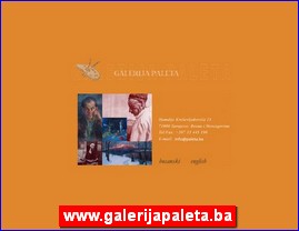 Picture galleries, painters, studios, painting, www.galerijapaleta.ba