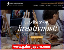 Picture galleries, painters, studios, painting, www.galerijapero.com