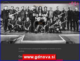 Muzičari, bendovi, folk, pop, rok, www.gdnova.si