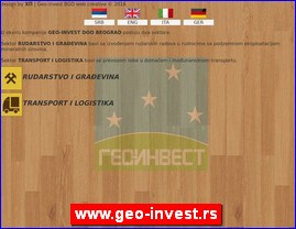 Transport, pedicija, skladitenje, Srbija, www.geo-invest.rs
