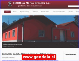 Architecture, design, www.geodela.si