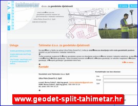 Arhitektura, projektovanje, www.geodet-split-tahimetar.hr
