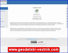 Architecture, design, www.geodetski-vestnik.com