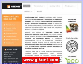 Montažne kuće, www.gikont.com