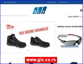 Work clothes, work clothes, shoes, PPC equipment, www.glx.co.rs
