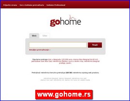 Nekretnine, Srbija, www.gohome.rs