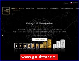 Jewelers, gold, jewelry, watches, www.goldstore.si