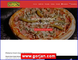 Pizza, pizzerias, pancake houses, www.gorjan.com