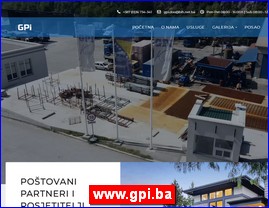 Arhitektura, projektovanje, www.gpi.ba