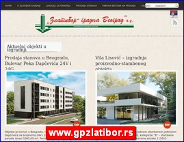 Građevinske firme, Srbija, www.gpzlatibor.rs
