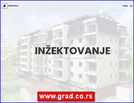 Građevinske firme, Srbija, www.grad.co.rs