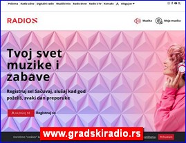Radio stations, www.gradskiradio.rs