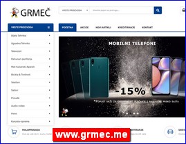 Bela tehnika, ve maine, friideri, kuni aparati, www.grmec.me