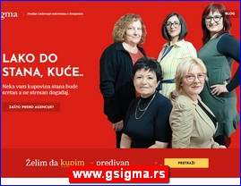 Nekretnine, Srbija, www.gsigma.rs