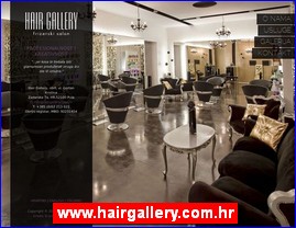 Frizeri, saloni lepote, kozmetiki saloni, www.hairgallery.com.hr