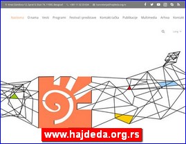 Nevladine organizacije, Srbija, www.hajdeda.org.rs