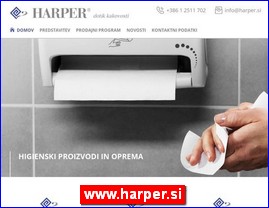 Sanitaries, plumbing, www.harper.si