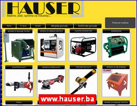 Tools, industry, crafts, www.hauser.ba