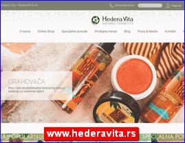 Cosmetics, cosmetic products, www.hederavita.rs