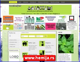 Hemija, hemijska industrija, www.hemija.rs