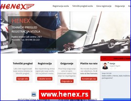 Vehicle registration, vehicle insurance, www.henex.rs