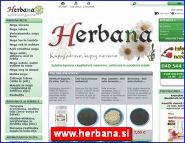Cosmetics, cosmetic products, www.herbana.si