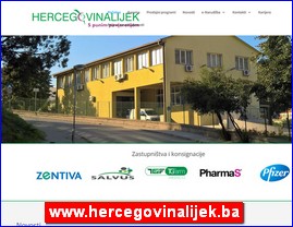 Drugs, preparations, pharmacies, www.hercegovinalijek.ba