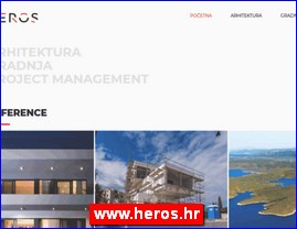 Arhitektura, projektovanje, www.heros.hr